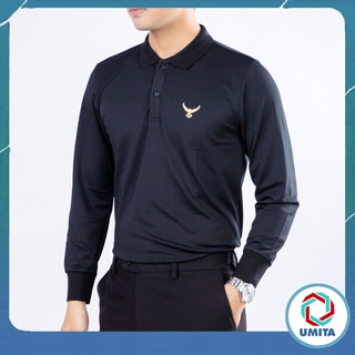 Áo thun polo nam dài tay có cổ AT116 - UMITA SHOP