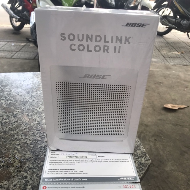 Loa Bluetooth Bose SoundLink Color II - Hàng Chính Hãng