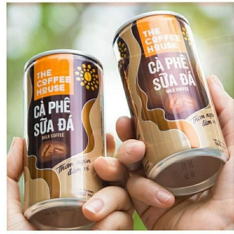 Cà Phê Sữa Đá The Coffee House Lon 180ml