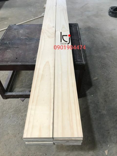 - COMBO 3 TẤM GỖ THÔNG DÀI 100x10x2 CM LÁNG MỊN 4 MẶT