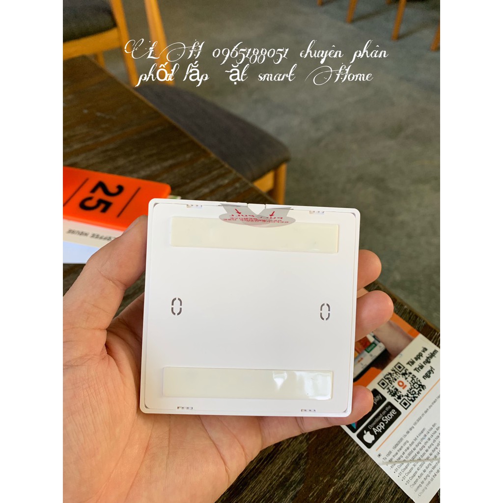 Công tắc dán tường zigbee Tuya 9.12 ngữ cảnh SK02