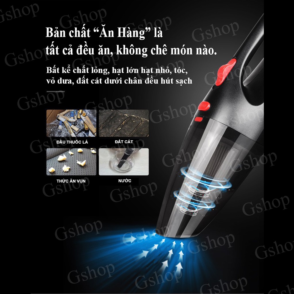 [BH 03 TH✅] máy hút bụi cầm tay Mini Cầm Tay Đa Năng Không Dây ô tô - Gia Đình - Vacuum  Cleaner  G Shop