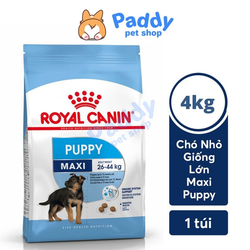 [4kg] Hạt Royal Canin Maxi Puppy Cho Chó Con Giống Lớn