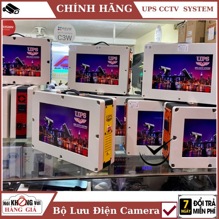 Bộ lưu điện UPS dành cho camera , chống mất điện đột ngột , dòng ra 12V 30Ah , 12V 40Ah