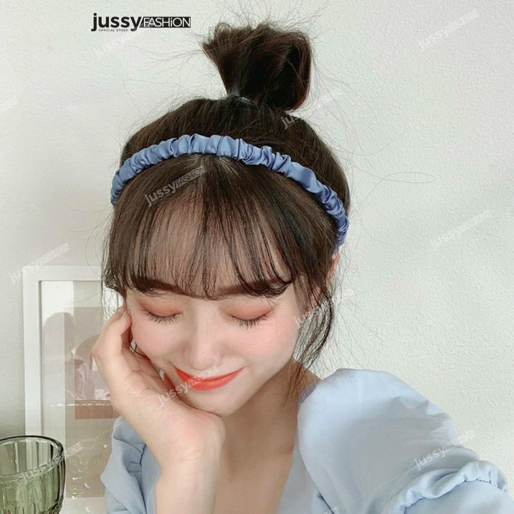 Set 5 Băng Đô Hoa Nhí Xinh Xắn Nhiều Mẩu Ngẫu Nhiên Jussy Fashion Kiểu Bờm Tóc Phong Cách Vintage Nhiều Màu Hot Trend