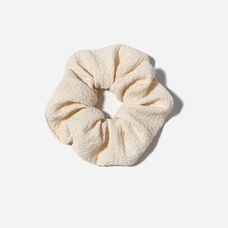 Dây Buộc Tóc Gân Trơn Scrunchies, Dây Cột Tóc Gân Trơn Phong Cách Hàn Quốc
