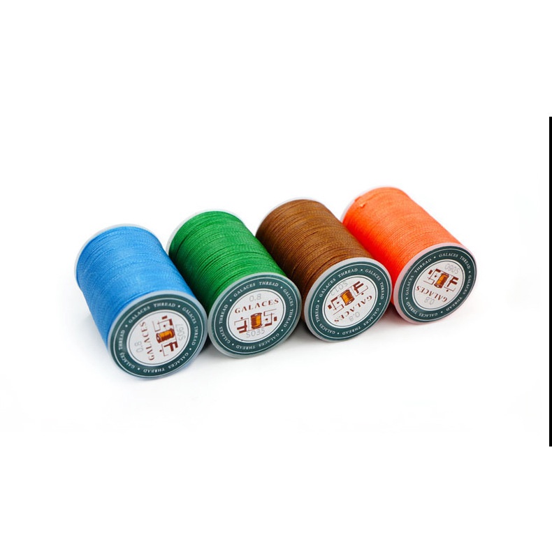 Chỉ sáp sợi dẹt 0.8 mm khâu đồ da 0.8mm * 90m dài (d20)