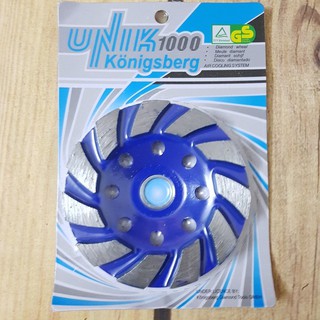 Bát mài đá bê tông thô ướt 100mm