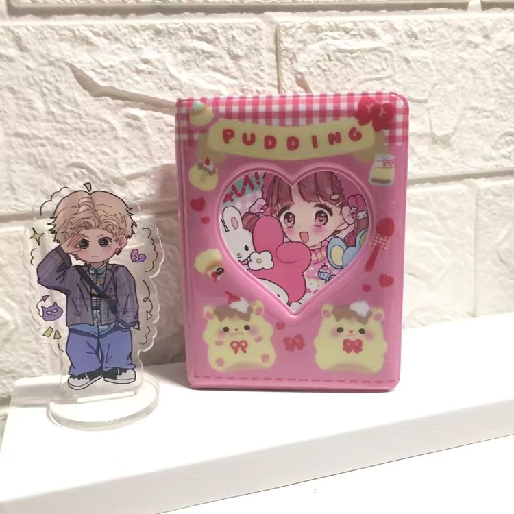 Album Ảnh 3 Inch Họa Tiết Hoạt Hình Ngọt Ngào Dễ Thương Tùy Chọn