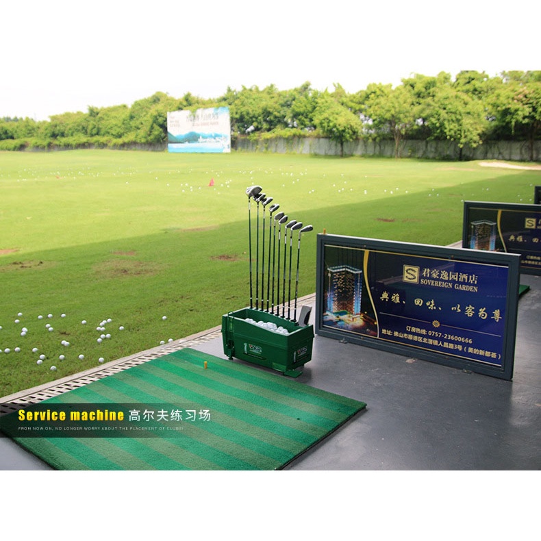 (VIDEO Thực Tế) Máy Nhả Bóng Golf Chính Hãng PGM/ Sức Chứa 100 Bóng Golf/ Có Khe Cắm Gậy - Tặng 10 Bóng Golf Mới