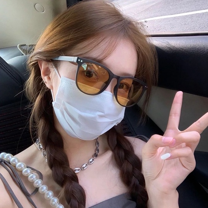 Kính mát VIENDO có thể gập chống tia uv phong cách Hàn Quốc thời trang cho nam nữ(có thể cắt cận thị ống kính)