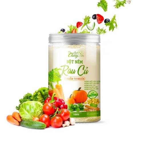 Hạt Nêm Cho Bé - 500g - Hạt Nêm Rau Củ Thuần Chay  - Thơm Ngon Bổ Dưỡng - Tự Nhiên 100% - Cho Món Ăn Thêm Ngọt Đậm Đà