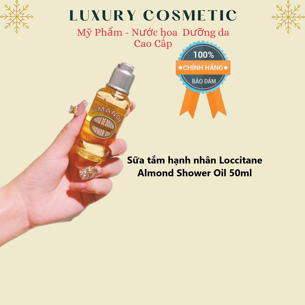 Sữa tắm hạnh nhân Loccitane Almond Shower Oil 50ml