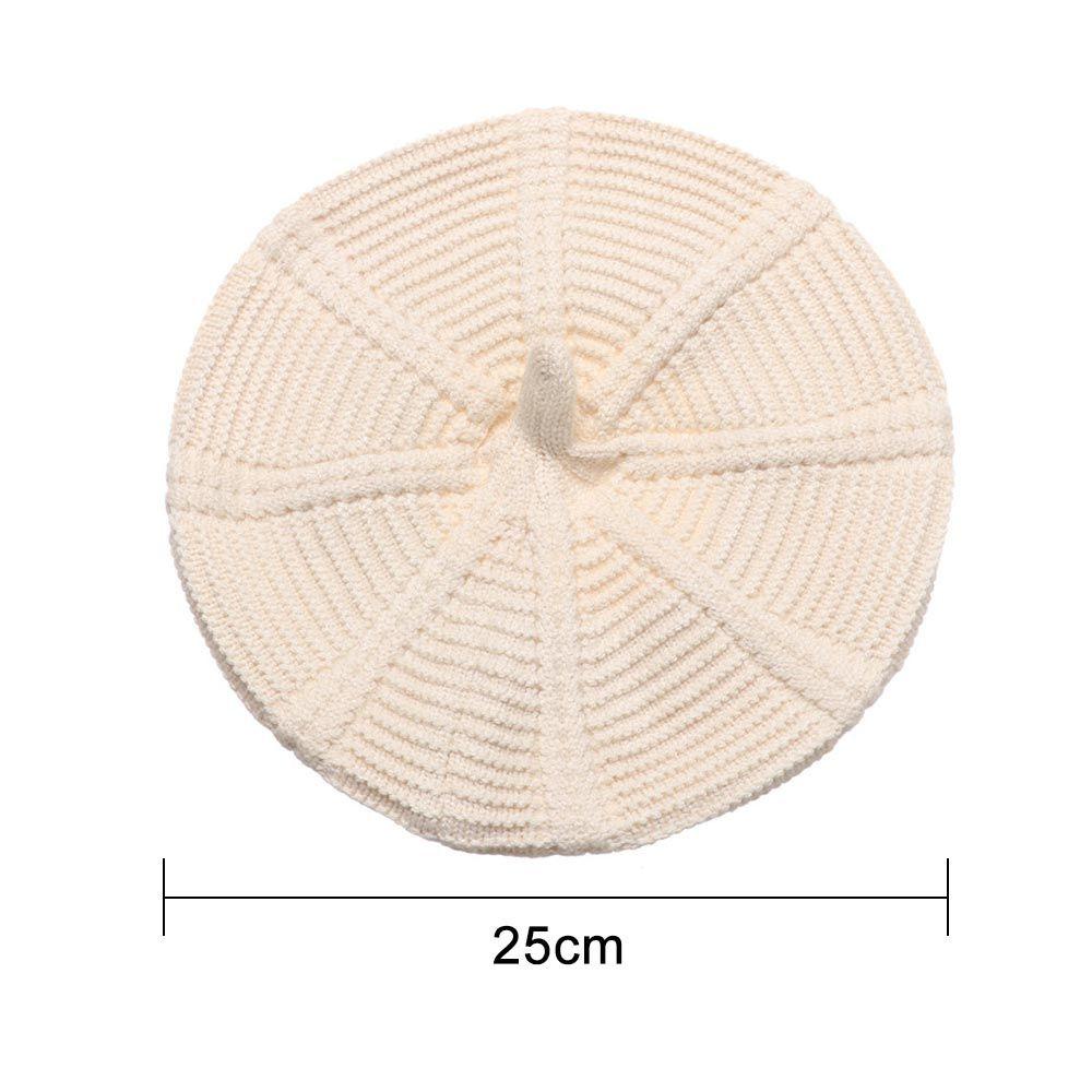 Mũ Beanie Dệt Kim Giữ Ấm Thời Trang