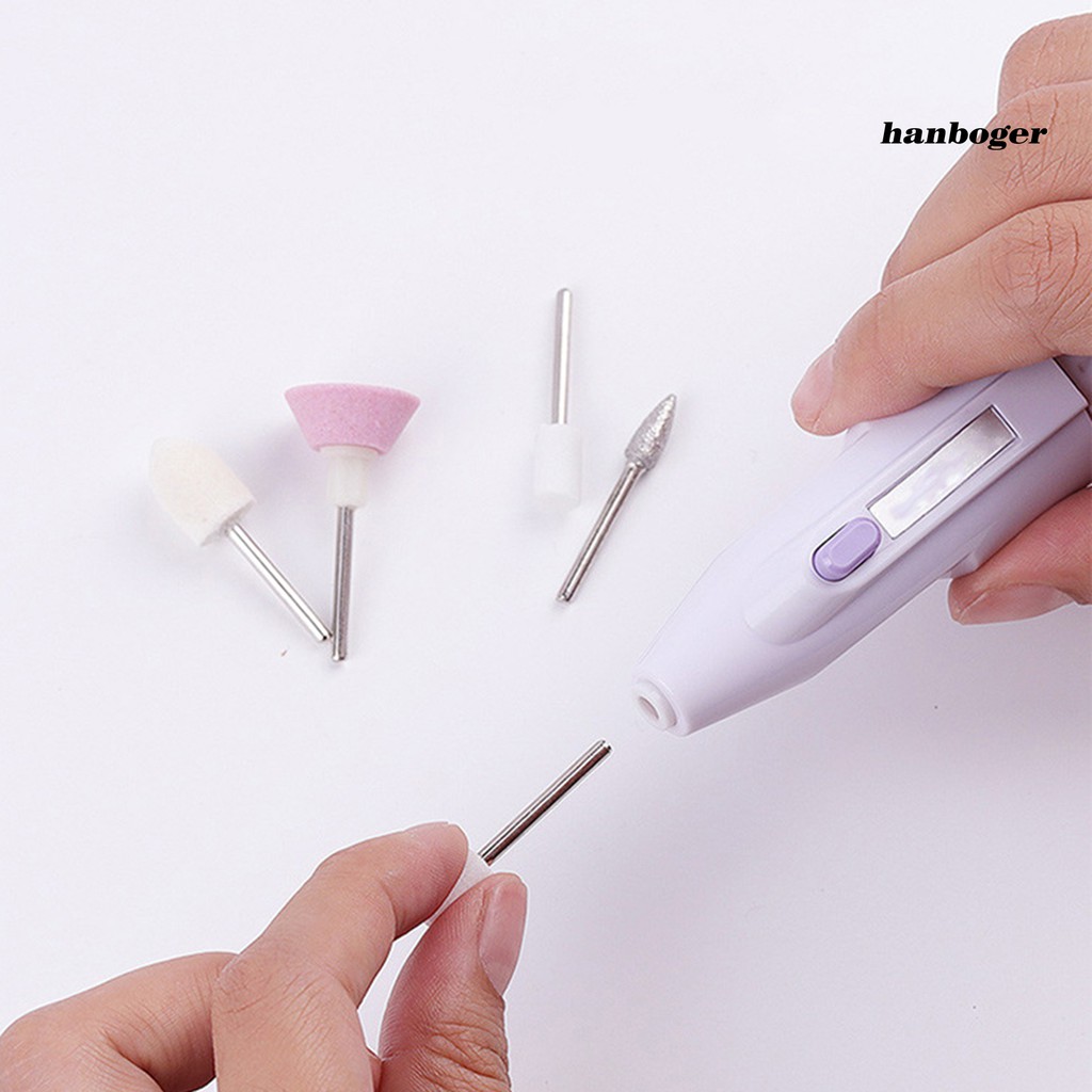 Bộ máy mài đánh bóng móng tay kèm phụ kiện chất lượng cao tiện dụng