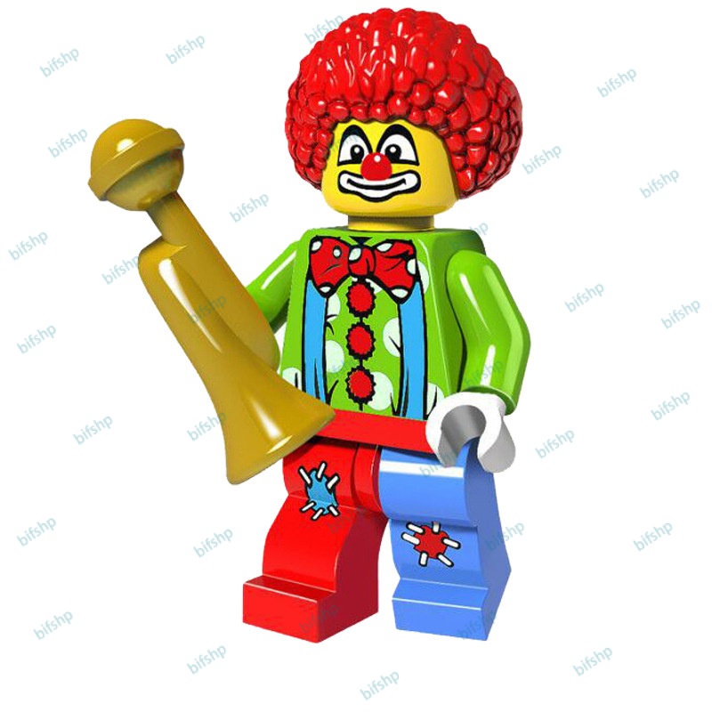 Bifshp Đồ Chơi Xếp Hình Búp Bê Thần Tài Rạp Xiếc Chú Gà Cao Bồi 3D DIY Dễ Thương