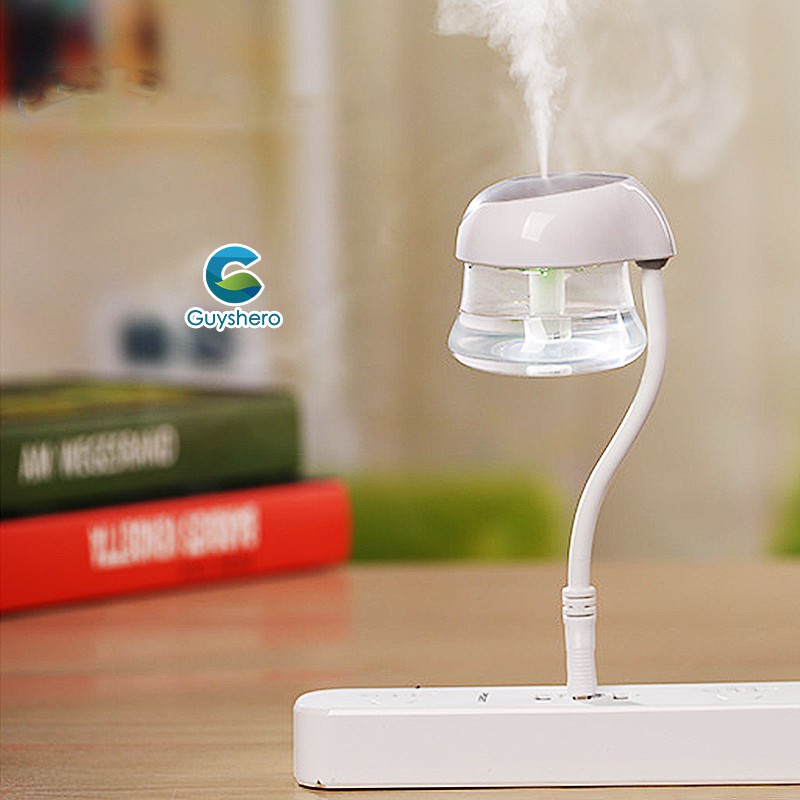 usb humidifier máy phun sương, phun sương tạo ẩm, cầu vồng ánh sáng ban đêm đèn night light 7 led loại nấm