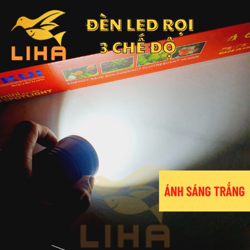 Đèn Led Rọi 3 Chế Độ 10W Ánh Sáng 10000K  - Led Cho Hồ Biotop, Hồ Cá Thủy Sinh