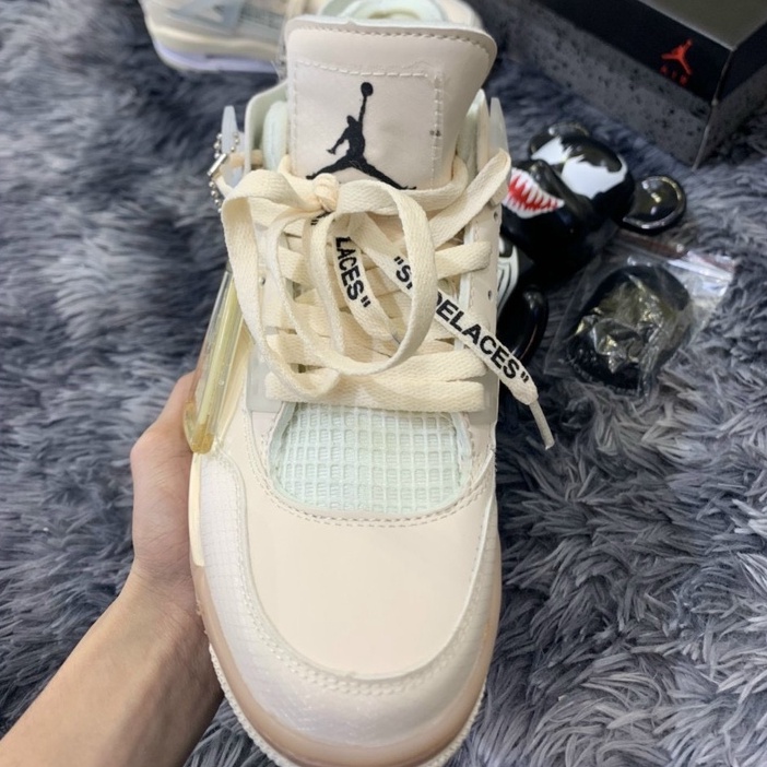 GIÀY THỂ THAO SNEAKER NAM NỮ CÁC MẪU JD4 CỔ LỬNG, GIÀY JORDAN 4 VÀNG CÁT BẢN SC ĐẸP MỚI NHẤT | BigBuy360 - bigbuy360.vn