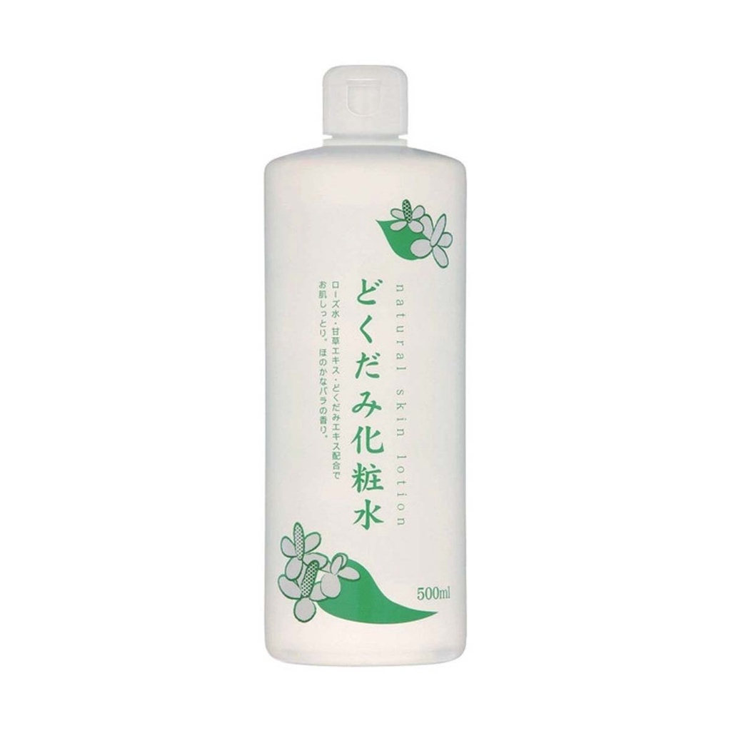 Nước hoa hồng Matsukiyo Chinoshio chiết xuất lá diếp cá/lá tía tô - 500ml