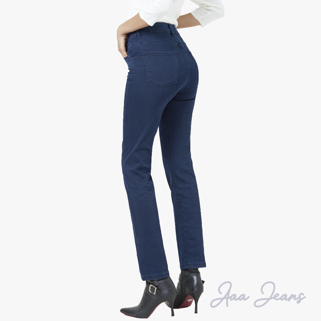 Quần Jean Nữ Ống Đứng Lưng Cao Aaa Jeans Nhiều Màu Size 26-32 | BigBuy360 - bigbuy360.vn