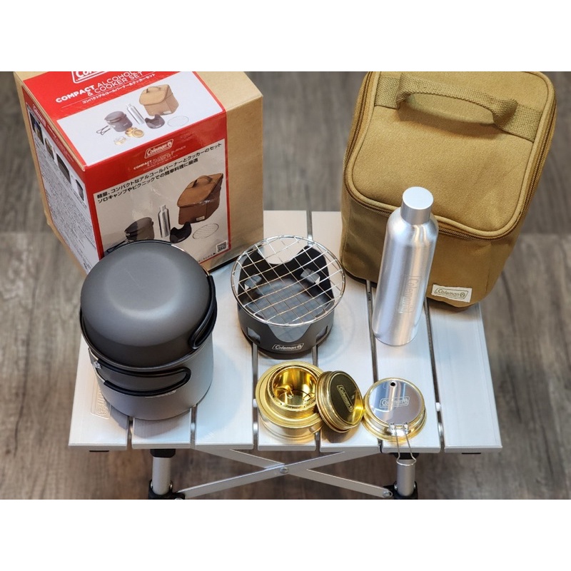 Set solo camp Coleman Compact Alcohol Burner & Cooker Set