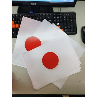 Cờ Nhật Bản cầm tay kèm cán (ảnh thật)