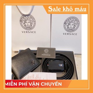 [FREESHIP] Ví Nam,Thắt Lưng Nam,Set Đôi Thắt Lưng Kèm Ví Fullbox