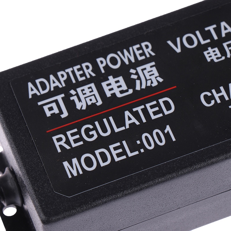 ECSG 3-12V 5A Voltage Variable Adjustable AC/DC Power Supply Adapter Display