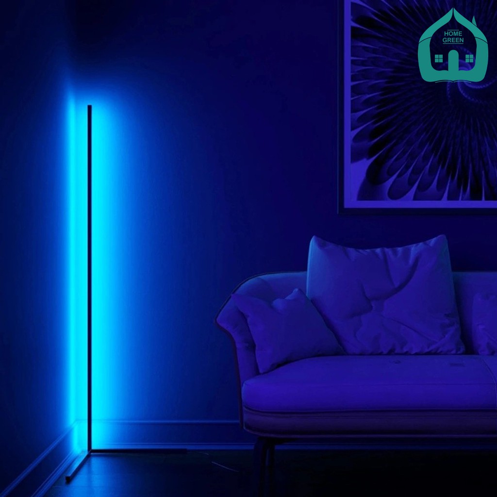 Đèn Led góc tường, bảo hành 2 năm, đèn led đứng RGB trang trí, livestream, dùng app, nháy theo nhạc