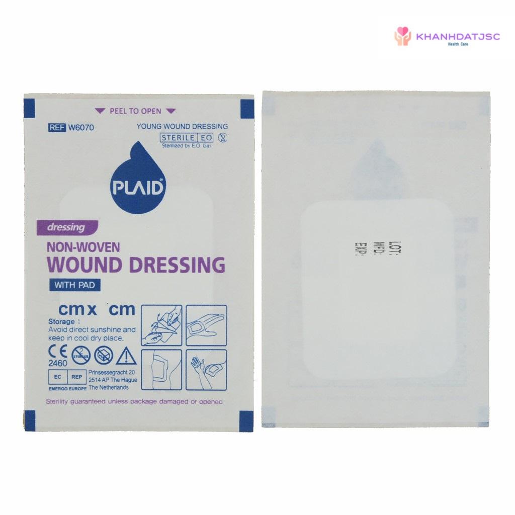 Băng gạc vô trùng Non-Woven Wound Dressing size dài