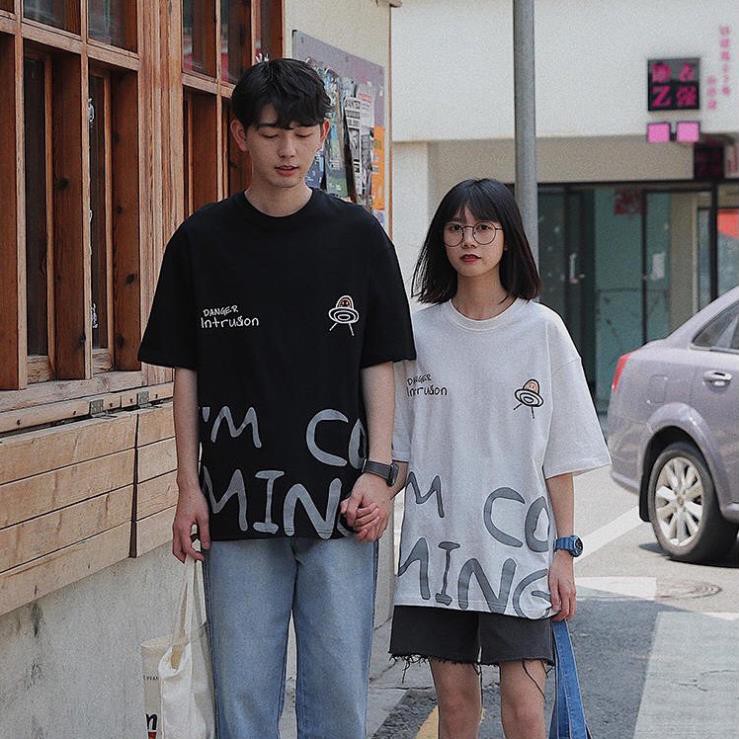 Áo thun couple Ulzzang - Hàn Quốc