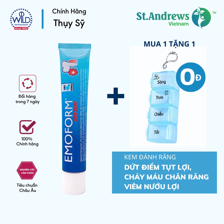 Kem Đánh Răng Dr.Wild, Chính Hãng Thụy Sỹ, Review Tốt Trên Sàn Shopee, Giá Rẻ Nhất Thị Trường