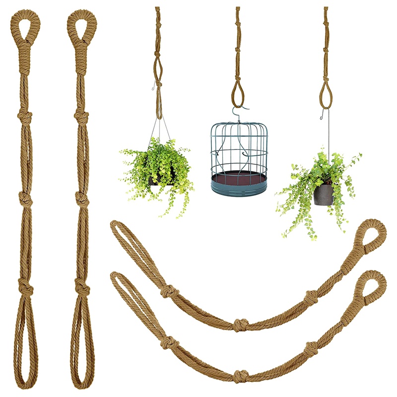 Bộ 4 Dây Treo Chậu Cây Mở Rộng Kích Thước Lớn