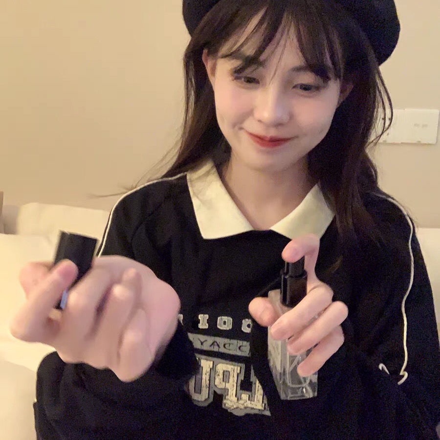 Women's fashion long sleeve polo t-shirt