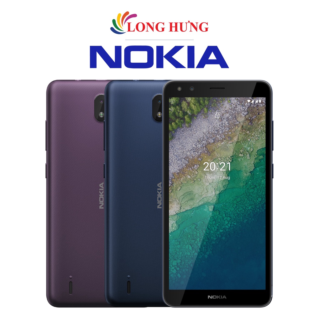 [Mã ELMALL500K giảm 8% đơn 500K] Điện thoại Nokia C01 Plus (2GB/16GB) - Hàng chính hãng