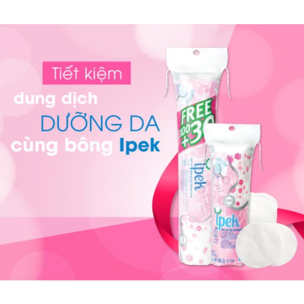Bông Tẩy Trang Ipek Klasik Cotton Pads 150M