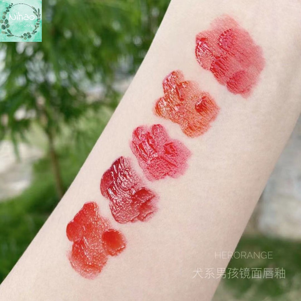 Sét 5 son HERORANGE Velvet Matte bảng màu cực đẹp KHÔNG CHÌ