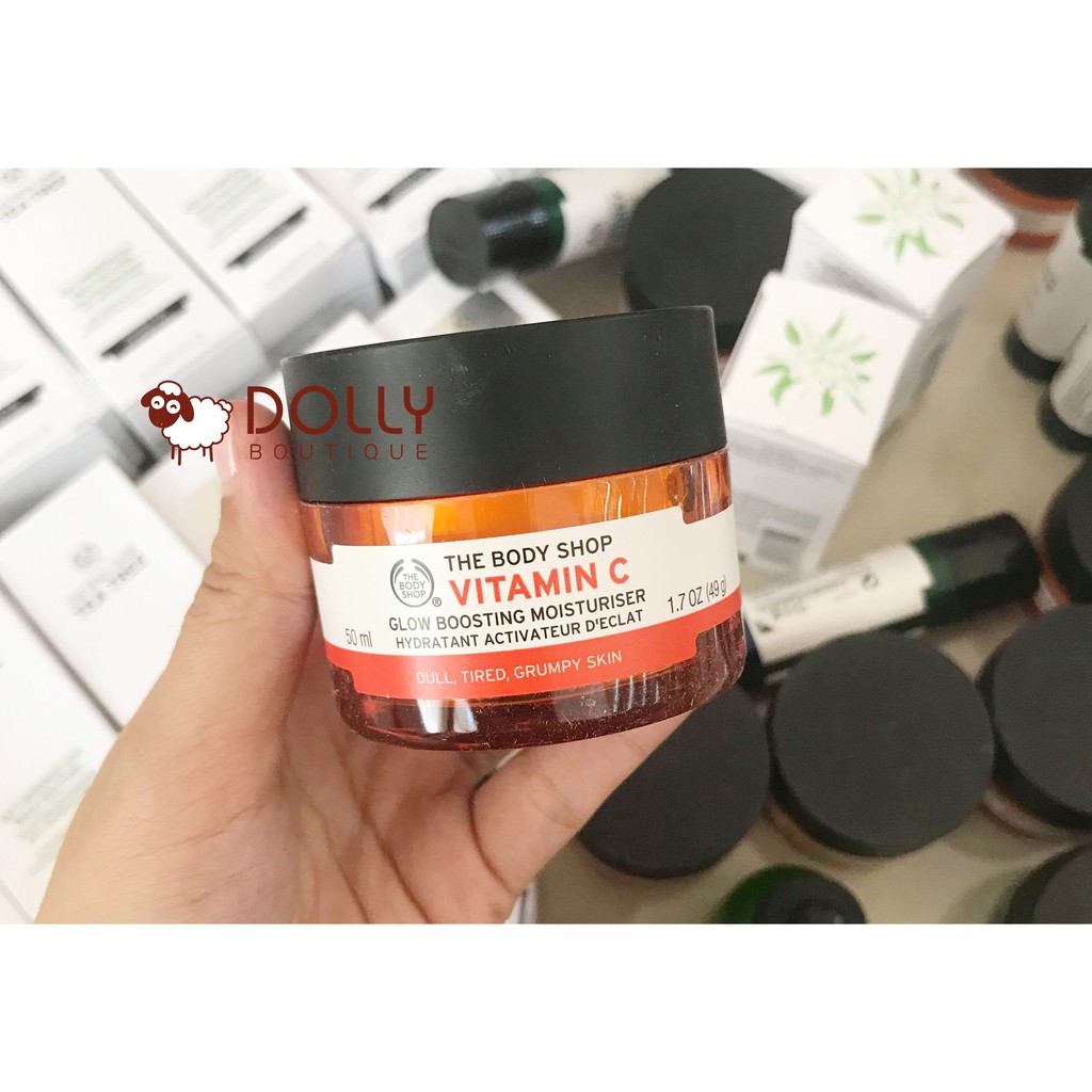 Kem Dưỡng The Body Shop Vitamin C Glow Boosting Moisturiser 50 ml