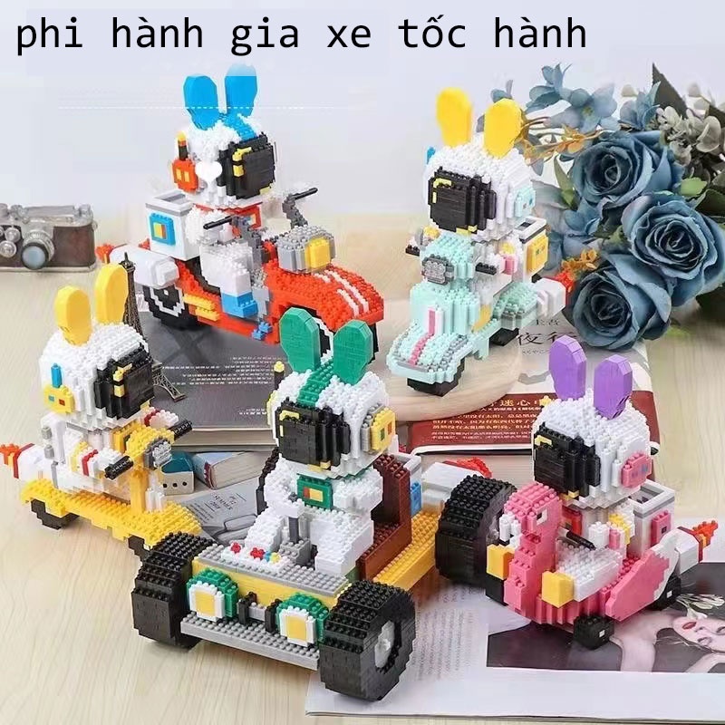 Xe Mô Tô Đồ Chơi Tự Lắp Ráp Chất Lượng Cao