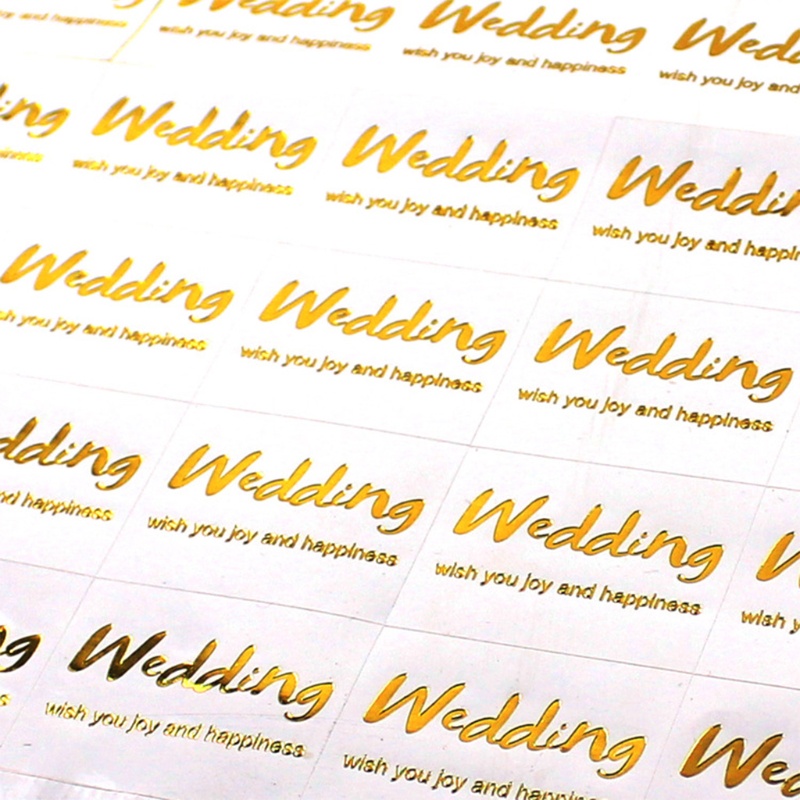 Set 10 Tờ Nhãn Dán Trang Trí Túi Kẹo DIY