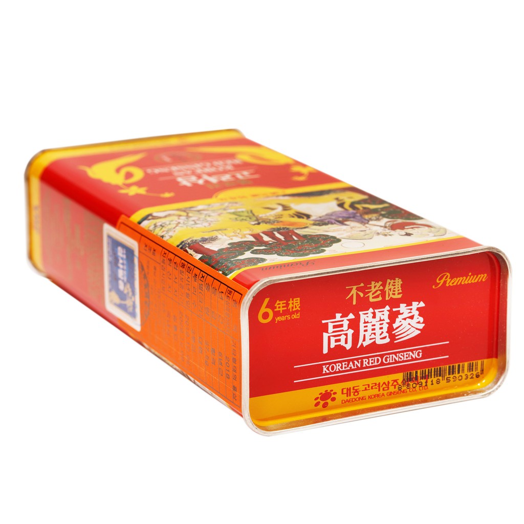 Hồng Sâm Củ Khô Daedong Hàn Quốc Premium 37,5g (2-3 củ)