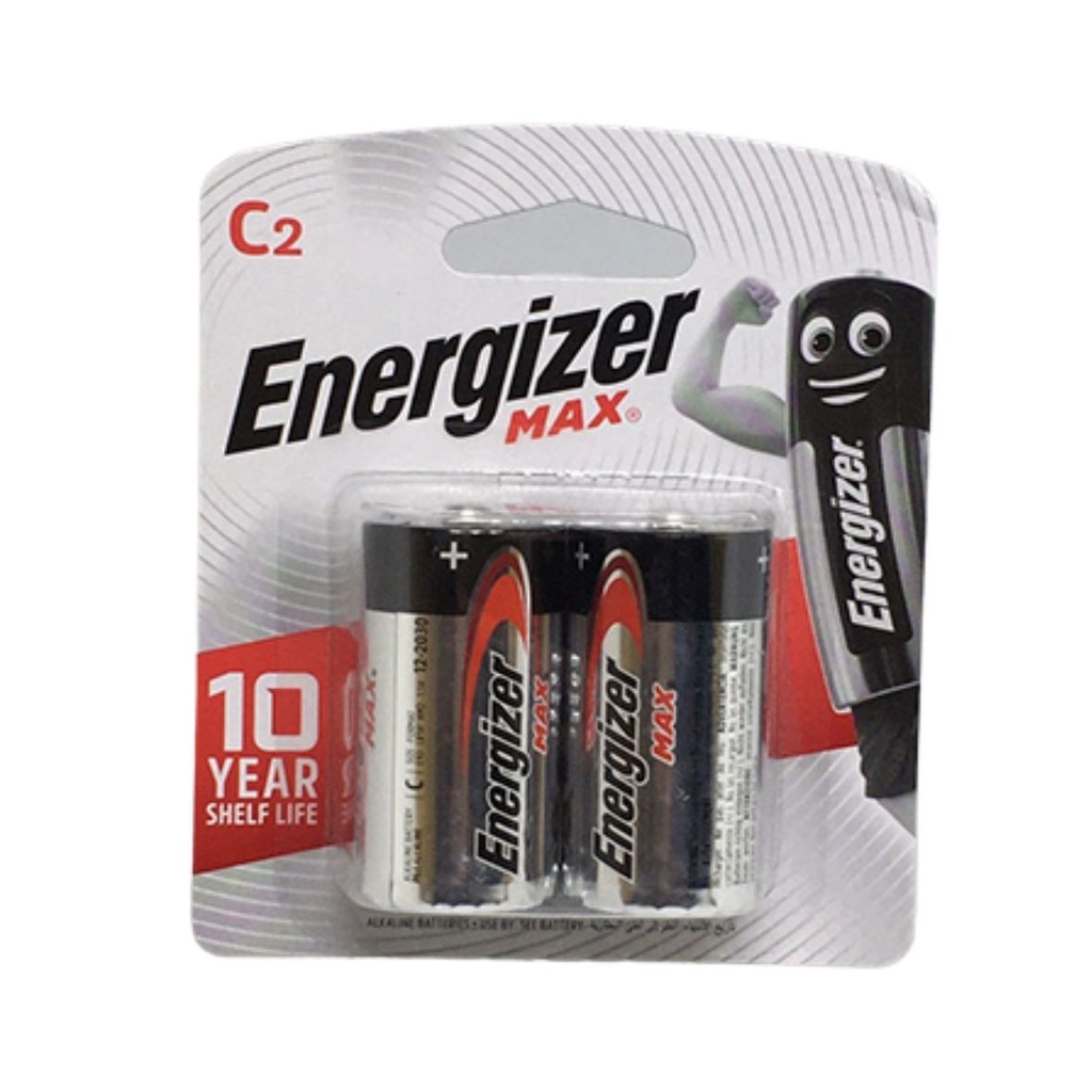 Pin trung Energizer E93 vỉ 2 viên chính hãng dung lượng cao