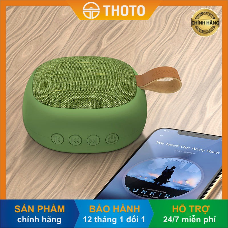 [Thoto Shop] Loa mini không dây di động bluetooth HOCO BS31 Bright sound - hàng chính hãng