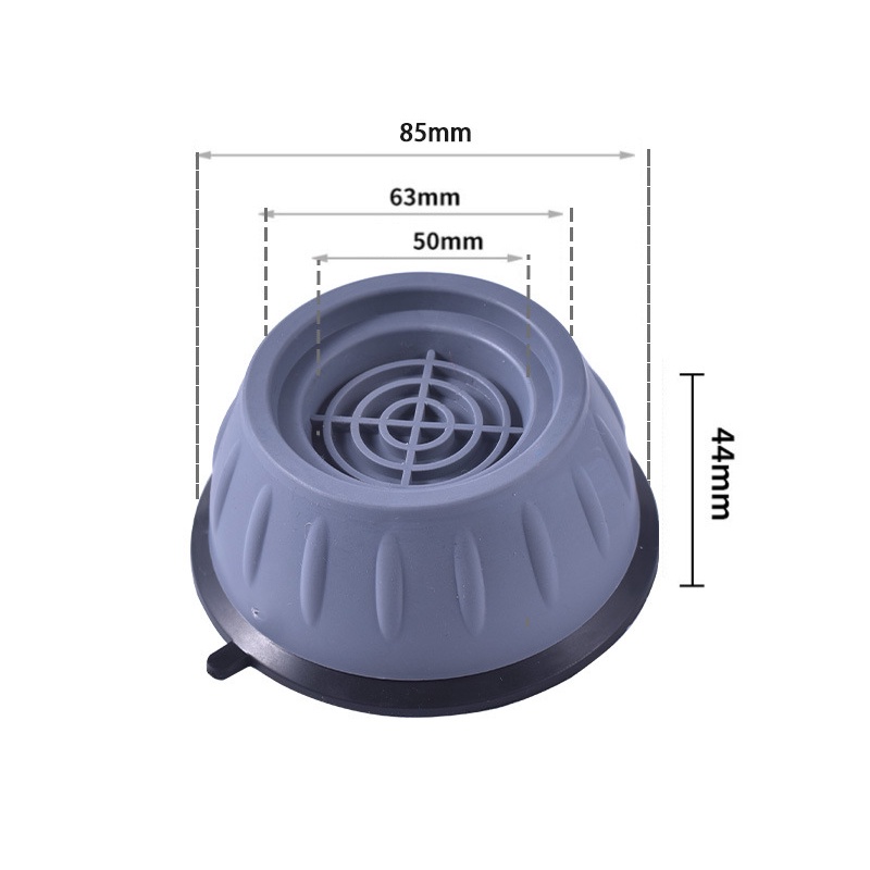 đế cao su kê chân, chống rung lắc cho máy giặt, máy rửa bát( 1cái)