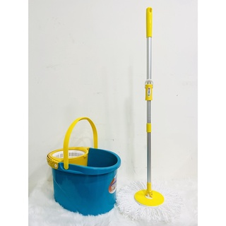 Bộ Lau Nhà 360 Độ Cao Cấp Spin Mop (Tặng Bông Cùng Loại)