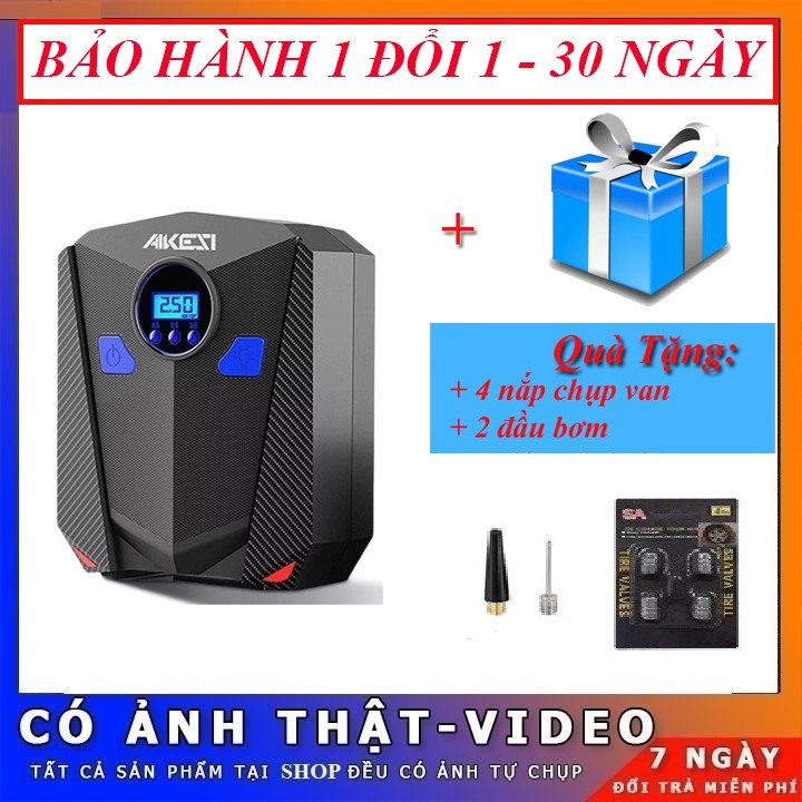 [ HÀNG CHÍNH HÃNG ] Bơm Lốp Ô Tô Xe Hơi Điện Tử KÈM Đèn Pin SIÊU SÁNG Thông Minh | Bảo Hành 1 Năm | 1 Đổi 1 30 Ngày !