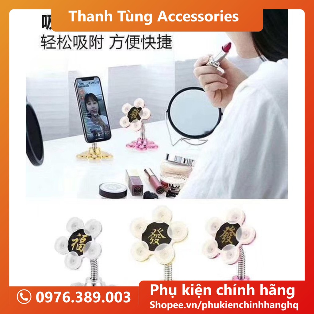Đế Hít Giữ Điện Thoại Hình Bông Hoa Trên Ô tô Xe hơi | BigBuy360 - bigbuy360.vn
