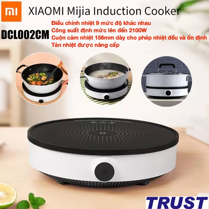 Bếp điện từ Xiaomi Mijia DCL002CM Youth - 9 Mức Độ Nhiệt Khác Nhau - Hàng Chính Hãng