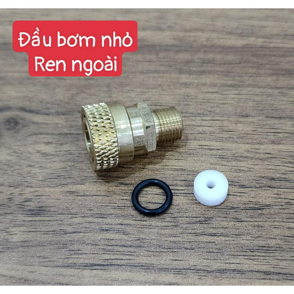 Đầu bơm , đầu lọc ẩm lớn, đầu lọc ẩm nhỏ, tặng kèm bông lọc ẩm